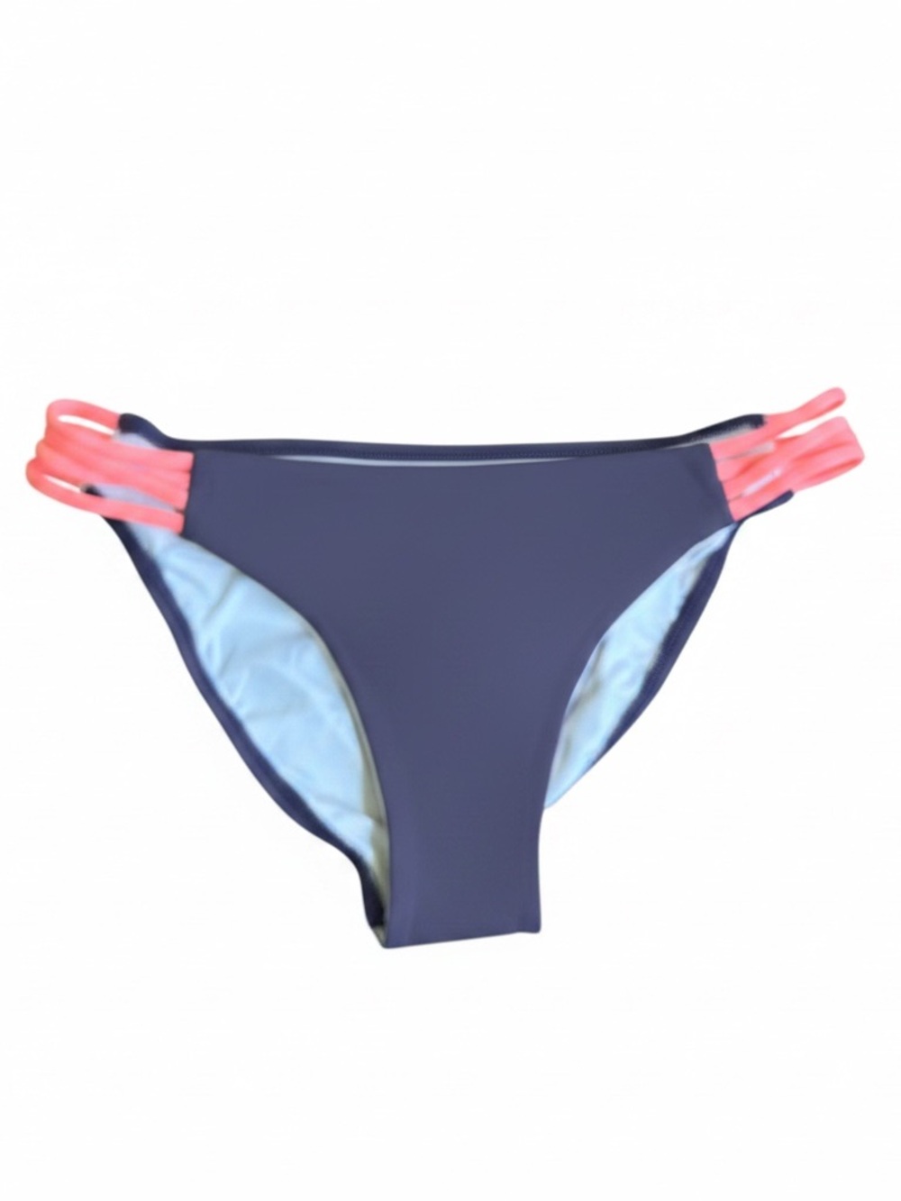 NWT L*Space Low Down bikini bottoms grey coral